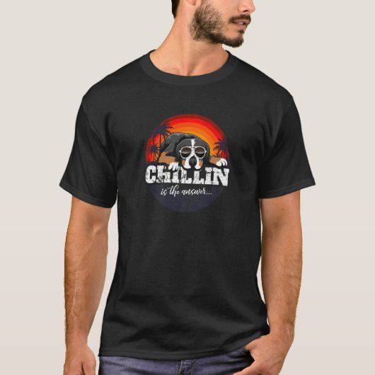 バーニーズ・マウンテン・ドッグの犬種 71 Tシャツ (正面)