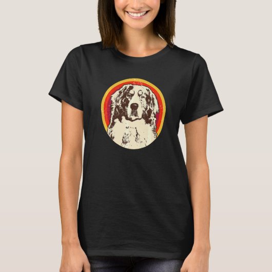 バーニーズ・マウンテン・ドッグの犬種 73 Tシャツ (正面)