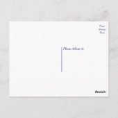 バーニーズ・マウンテン・ドッグ こんにちは、愛してる、ごめんね、ありがとう ポストカード (裏面)