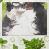 バーニーズ・マウンテン・ドッグ キッチンタオル (折り畳み)