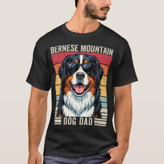 バーニーズ・マウンテン・ドッグ Tシャツ (正面)
