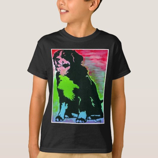 バーニーズ・マウンテン・ドッグ Tシャツ (正面)