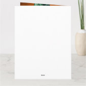 バーニーズ・マウンテン・ドライビング・バイク セント・パトリックの日 カード (裏面)