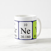 バーニー期別テーブル名mug コーヒーマグカップ (正面右)