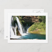 バーニー滝カリフォルニア ポストカード (正面/裏面)