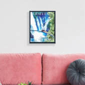 バーニー秋CAポスター キャンバスプリント (インサイチュ (リビング))