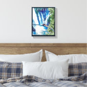 バーニー秋CAポスター キャンバスプリント (インサイチュ (寝室))