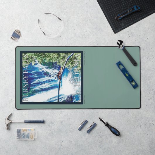 バーニー秋CAポスター デスクマット (ワークステーション)