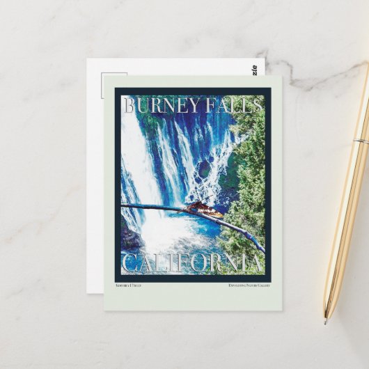 バーニー秋CAポスター ポストカード (正面/裏面インサイチュ)