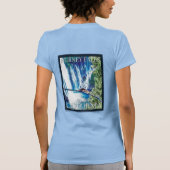 バーニー秋CAポスター Tシャツ (裏面)