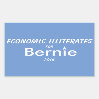 バーニー長方形ステッカーの経済的な文字 長方形シール