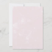 バーニー アイスクリーム ソーシャル ブライダル シャワー 招待状 (裏面)