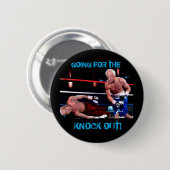 バーニー・コーのジョー 缶バッジ (正面&裏面)