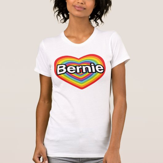 バーニー・サンダースが大好き Tシャツ (正面)