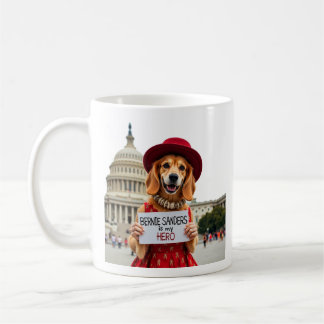 バーニー・サンダースは私のヒーロー コーヒーマグカップ