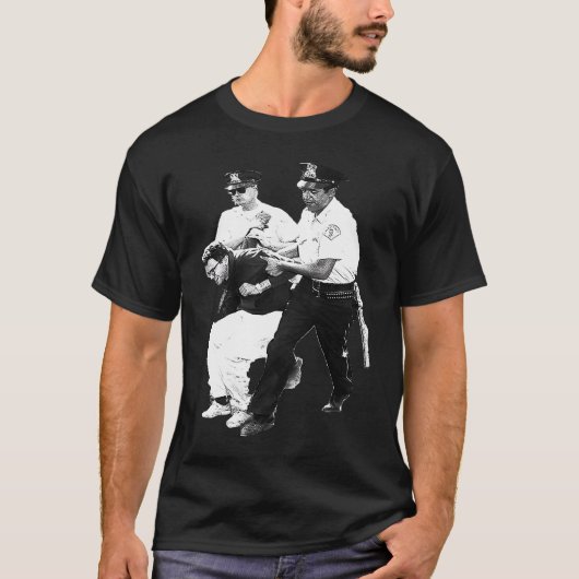 バーニー・サンダース逮捕 Tシャツ (正面)