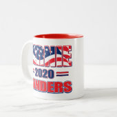 バーニー・サンダース2020 ツートーンマグカップ (正面左)