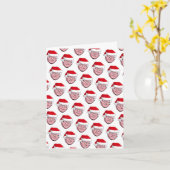 バーニー・サンダース ハヌカ祭 カード (黄色い花)