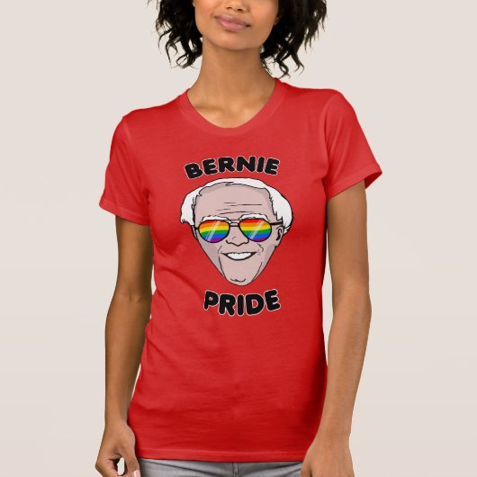 バーニー・サンダース プライド Tシャツ (正面)