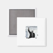 バーニー・サンダース – マシンに対する怒り マグネット (正面/裏面)