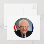 バーニー・サンダーズ大統領 ポストカード (正面/裏面)