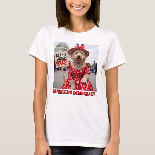 バーニー・サンダーズ・ロック Tシャツ (正面)