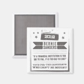 バーニー：候補者は買無理だ マグネット (正面/裏面)