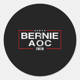 バーニーAoc 2028バーニーサンダースアレキサンドリアコルテスP ラウンドシール