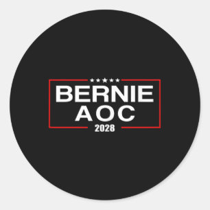 バーニーAoc 2028バーニーサンダースアレキサンドリアコルテスP ラウンドシール