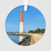 バーネガットライトハウスニュージャージーオーナメント オーナメント (裏面)
