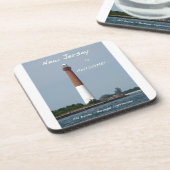 バーネガットライトハウスロンビーチアイランドニュージャージー コースター (左側)