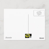 バーネガットライトハウスロンビーチアイランドニュージャージー ポストカード (裏面)