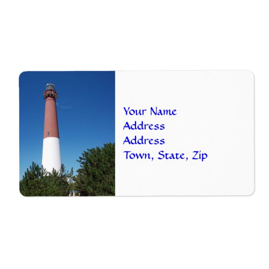 バーネガットライトハウス:オールドバーニー ラベル (正面)