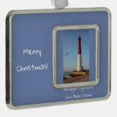 バーネガットライトハウス シルバープレートフレームオーナメント (右)