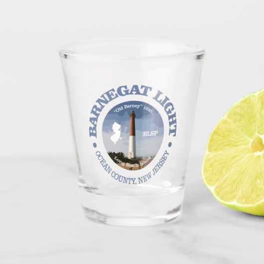 バーネガットライト ショットグラス (正面)