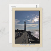 バーネガット灯台の写真 ポストカード (正面/裏面)