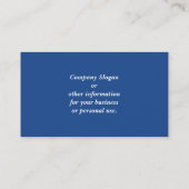 バーネガット灯台:オールド·バーニー 名刺 (裏面)