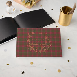 バーネットウェザーズオリジナルスコットランドタータンチェック ゲストブック