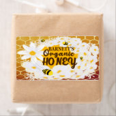 バーネットオーガニックの蜂蜜 – Honey Jars ラベル (インサイチュ)