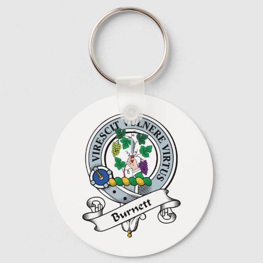 バーネットクランバッジ キーホルダー (正面)