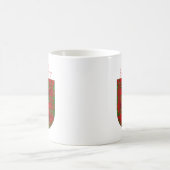 バーネットタータンチェックスコティッシュプライドライオンラパント コーヒーマグカップ (中央)