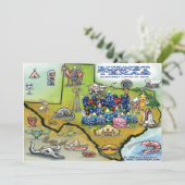 バーネットテキサス州招待状 招待状 (スタンド正面)