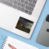 バーネット – 海岸沿いの地中海の嵐 シール (ノートパソコンとiPhone)