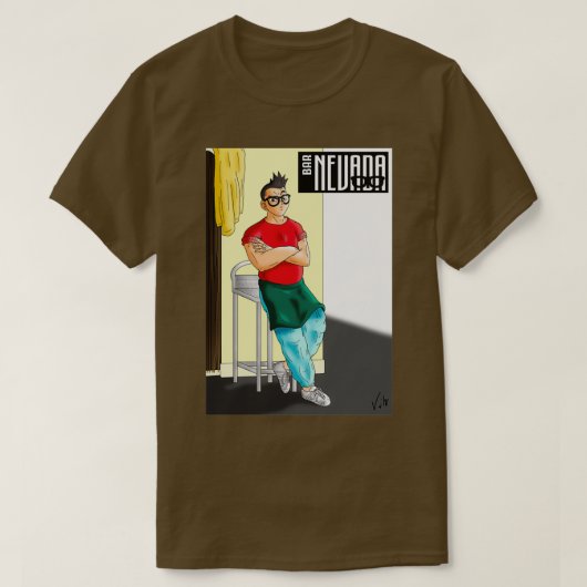 バーネバダ Tシャツ (デザイン正面)
