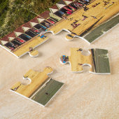 バーネマス海岸。 ジグソーパズル (側面)