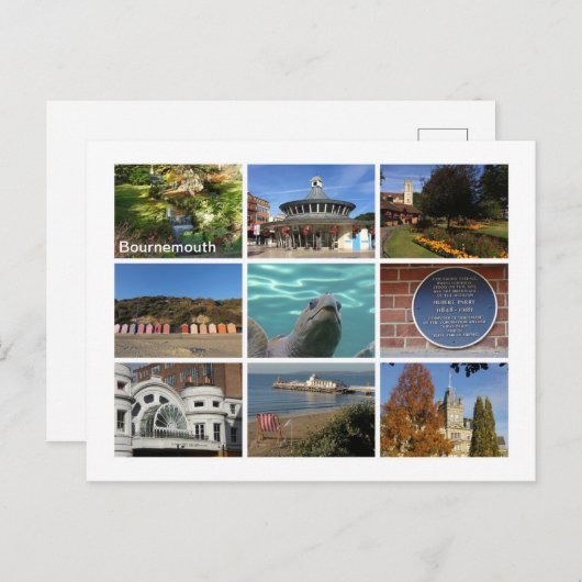 バーネマス ポストカード (正面/裏面)