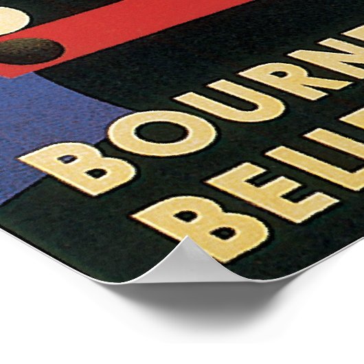 バーネムスベルヴィンテージ旅行ポスター ポスター (角)