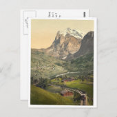 バーネーゼ州グリンデルワルトと山湿地 ポストカード (正面/裏面)