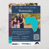 バーノスキーファミリー祈りの言葉カード 招待状 (正面/裏面)