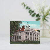 バーノン山ヴィンテージ葉書 ポストカード (スタンド正面)